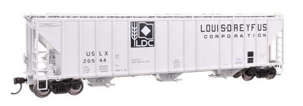 920-106198 Walthers HO 55' Covered Hopper -- USLX #20544