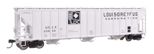 920-106200 Walthers HO 55' Covered Hopper -- USLX #20654