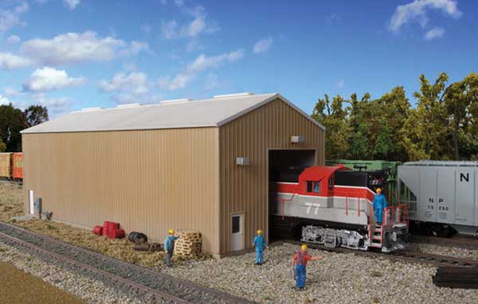 933-2985 Walthers HO Modern Single Track Engine House