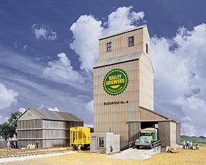 933-3096 Walthers HO Valley Growers Grain Elevator
