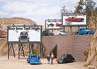 933-3107 Walthers HO Roadside Billboards
