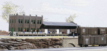 933-3201 Walthers N Water St. Freight Terminal (JF040825M)