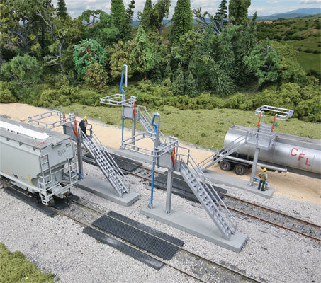 933-4037 Walthers HO Modern Loading Racks