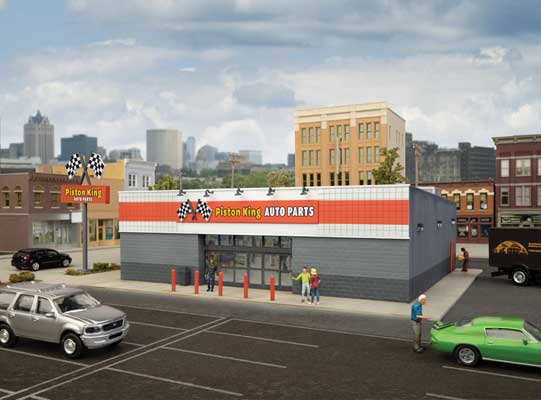 933-4114 Walthers HO Auto Parts Store