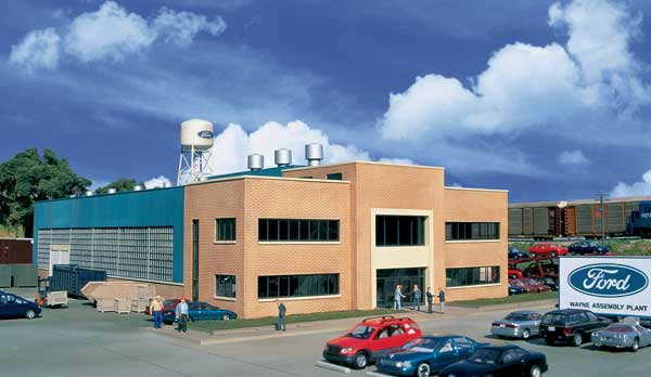 933-4142 Walthers HO Auto Assembly Plant