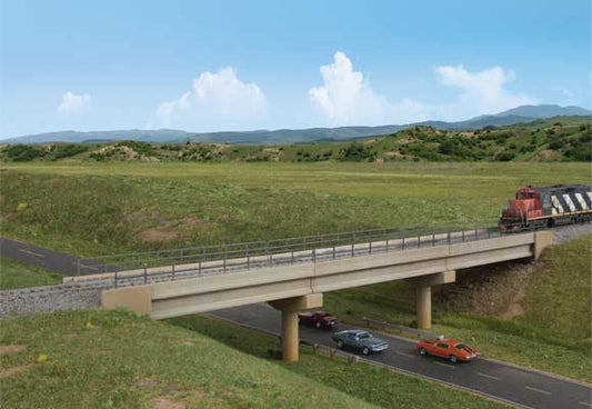 933-4592 Walthers HO Modern Long-Span RR Bridge