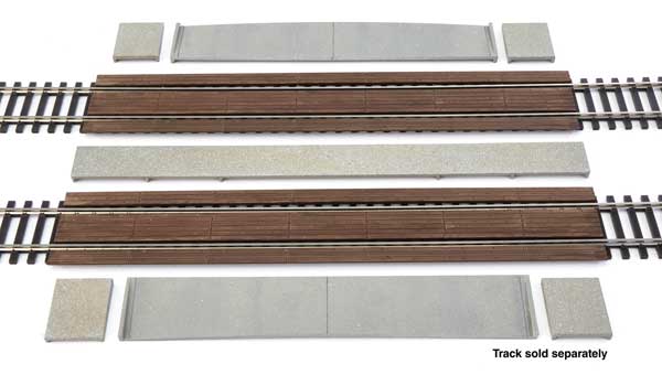 948-83116 Walthers HO Modern Wood Crossing
