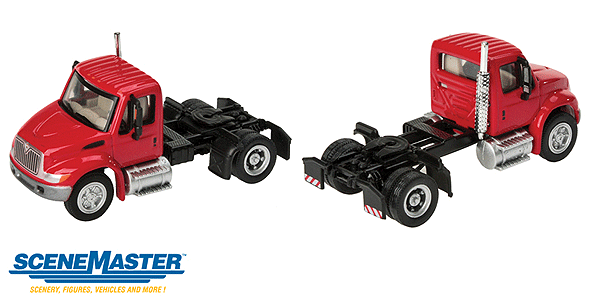949-11131 Walthers HO 1-Axle Tractor -  Red