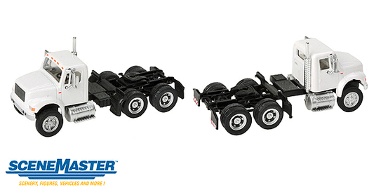 949-11180 Walthers HO 2-Axle Tractor -  White