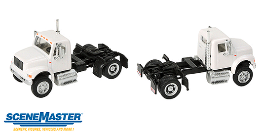 949-11190 Walthers HO 1-Axle Tractor - White