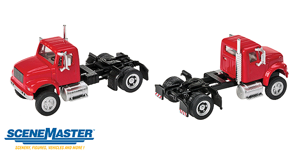 949-11191 Walthers HO 1-Axle Tractor - Red