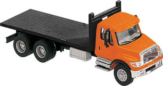 949-11651 Walthers HO Flatbed - Orange/Black