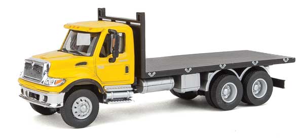 949-11653 Walthers HO Flatbed - Yellow/Black