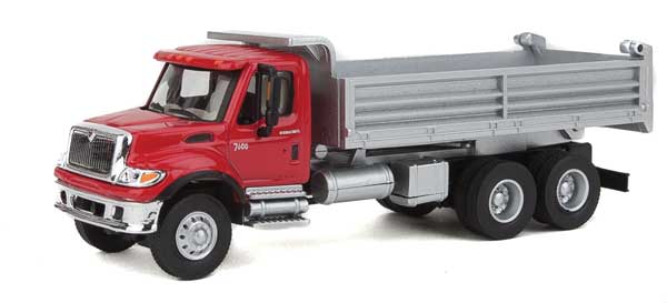 949-11662 Walthers HO Dump Truck -  Red/Silver