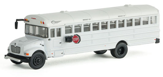949-11702 Walthers HO MOW Crew Bus - White