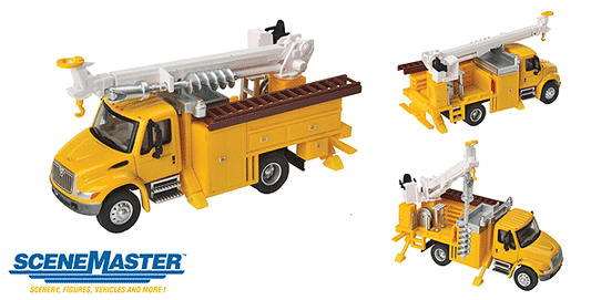949-11732 Walthers HO Utility Truck - Yellow