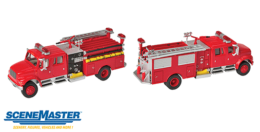 949-11841 Walthers HO Fire Engine Red