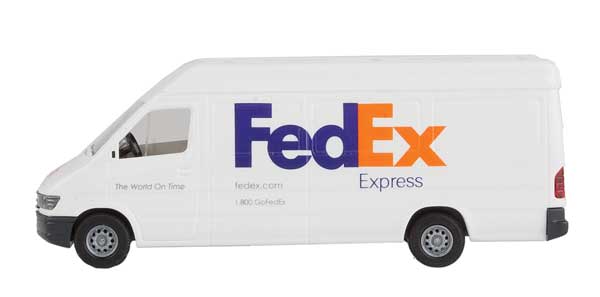 949-12203 Walthers HO Delivery Van - FedEx