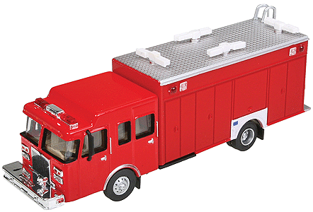 949-13802 Walthers HO Haz-Mat Fire Truck