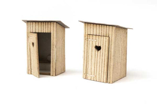 949-4112 Walthers HO Outhouses