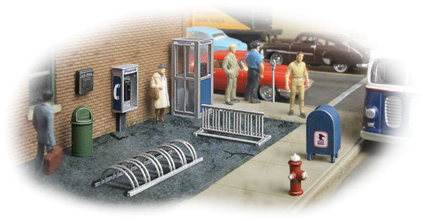 949-4121 Walthers HO City Street Accessories