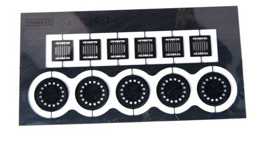 949-4123 Walthers HO Manhole Covers & Grates
