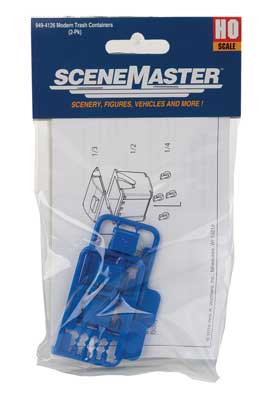 949-4126 Walthers HO Modern Trash Containers