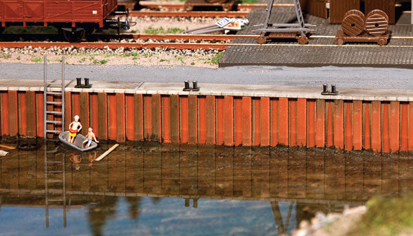 949-4150 Walthers HO Harbor Wall