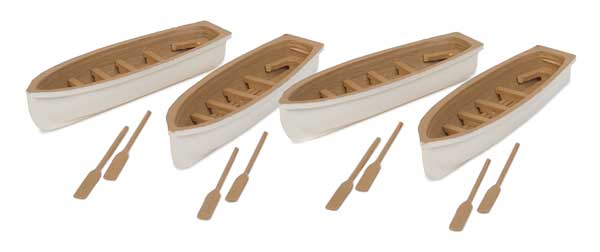 949-4163 Walthers HO Row Boats