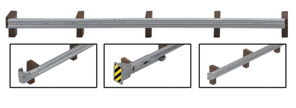 949-4176 Walthers HO Guardrails