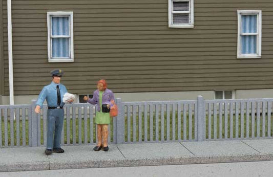 949-4181 Walthers HO Metal Fence