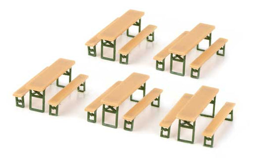 949-4190 Walthers HO Picnic Tables