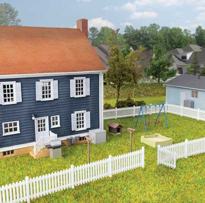 949-4200 Walthers HO Backyard Detail Set