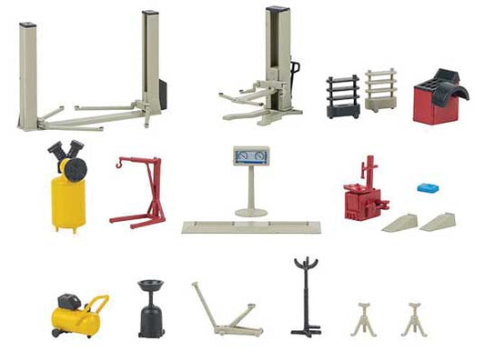 949-4210 Walthers HO Garage Detail Kit #2