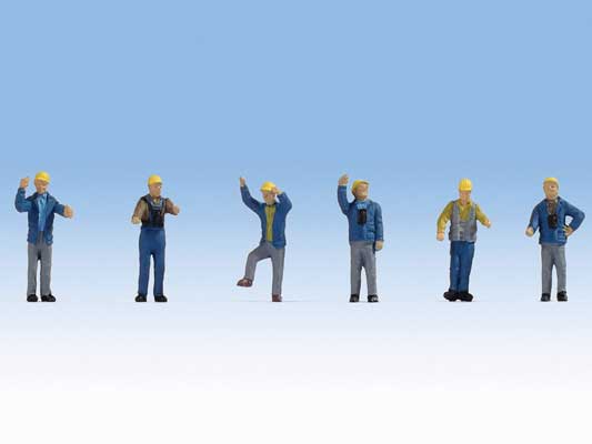 949-6046 Walthers HO 1960s/70s Yard Crewmen