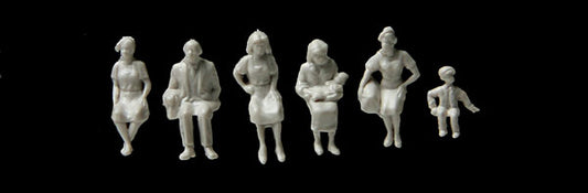 949-6051 Walthers HO Seated Figures
