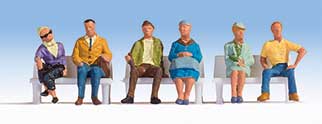 949-6058 Walthers HO Seated People #2
