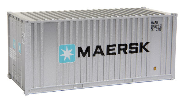 949-8001 Walthers HO 20' Container -- Maersk