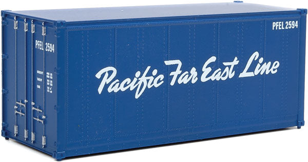 949-8666 Walthers HO 20' Container - Pacific Far East