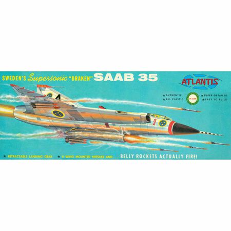 AANL570 Atlantis Supersonic Saab Draken J-35