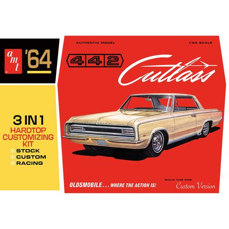 AMT1066 AMT 1964 Olds Cutlass 442 Hardtop 1:25