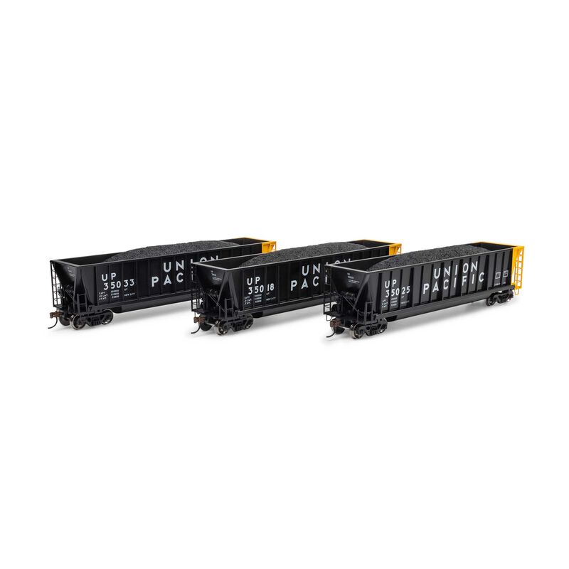 ATH-1387 Athearn HO Berwick Bathtub Gondola, UP (3 Pack)