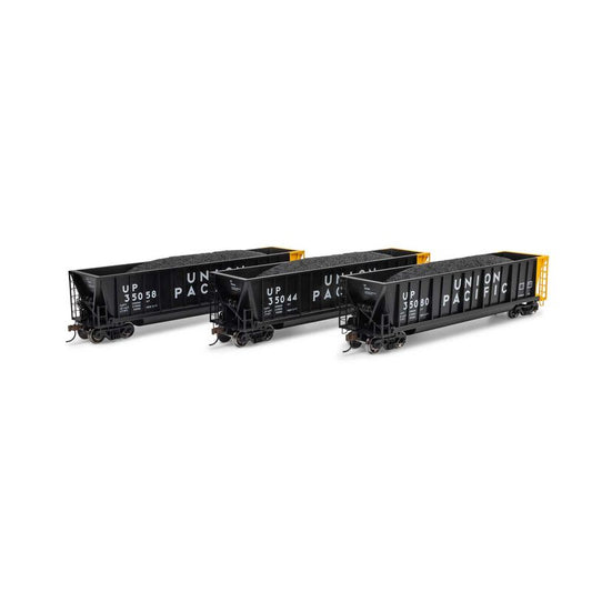 ATH-1388 Athearn HO Berwick Bathtub Gondola, UP (3 Pack)