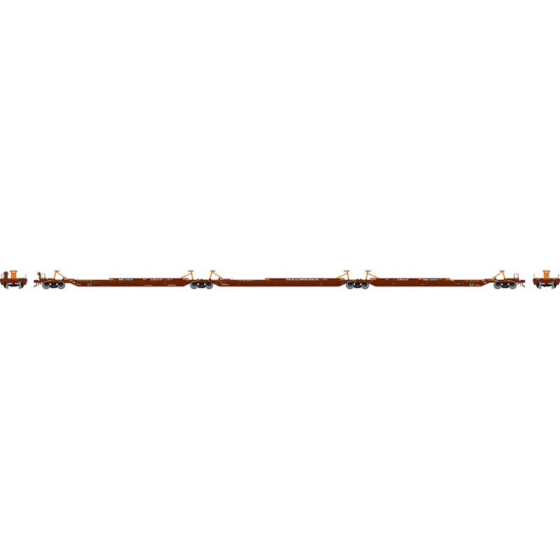 ATH15677 Athearn HO 57' Trinity Spine Car, BNSF #300589 (3)