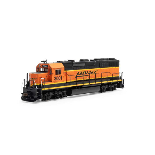 ATH18262 Athearn HO GP40-2 Sound-Ready, BNSF #3001