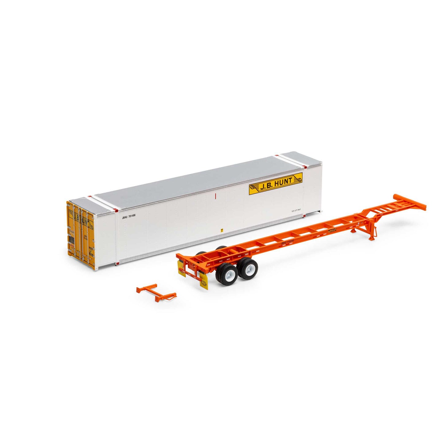 ATH27992 Athearn HO 48' Container w/Chassis, JBHU