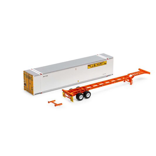 ATH27992 Athearn HO 48' Container w/Chassis, JBHU
