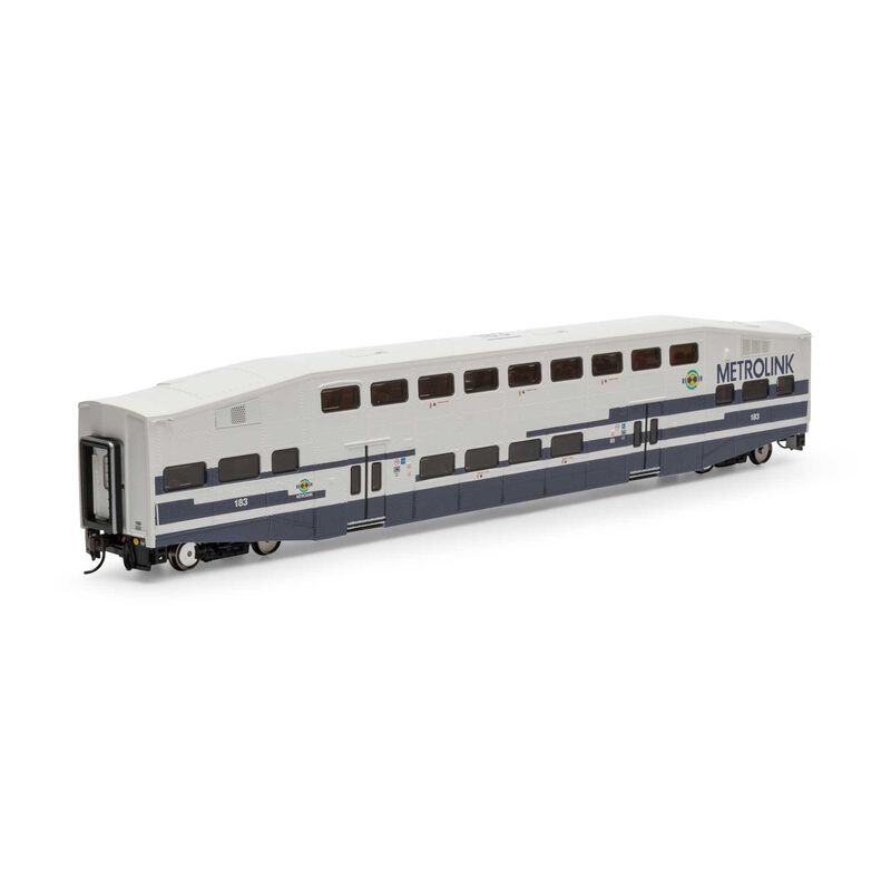 ATH29704 Athearn HO Metrolink Bombardier Coach, SCAX #183