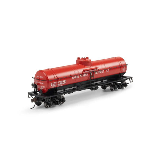 ATH-3381 Athearn HO 1-Dome Tank, Union Starch/SHPX #22747