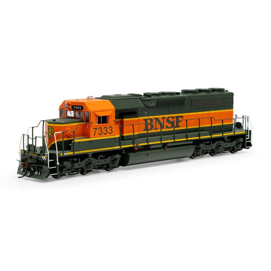 ATH-73731 Athearn HO SD40-2 w/DCC & Sound, BNSF/Rebuilt #7333